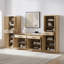 Bruckner 3-piece Sideboard And Pantry Set-1437054237