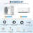 18000BTU  Mini Split Air Conditione/Heating System, 230V, SEER 19, For Rooms Up To 1250 Sq.   Ft
