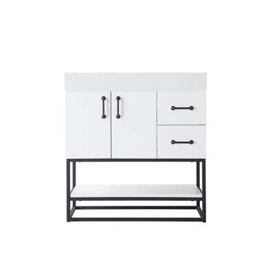 Meuble-lavabo simple 32 po