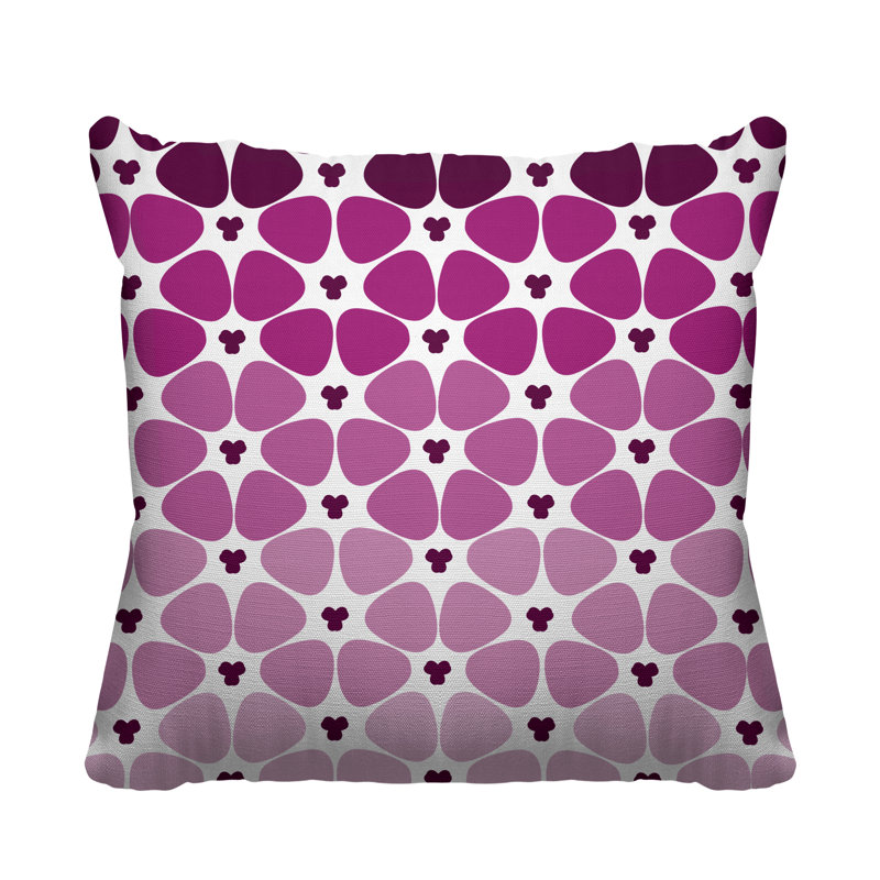 Housse et insert de coussin d'extérieur carré Shani, H 15 po x l 15 po, L 19 po x H 19 po