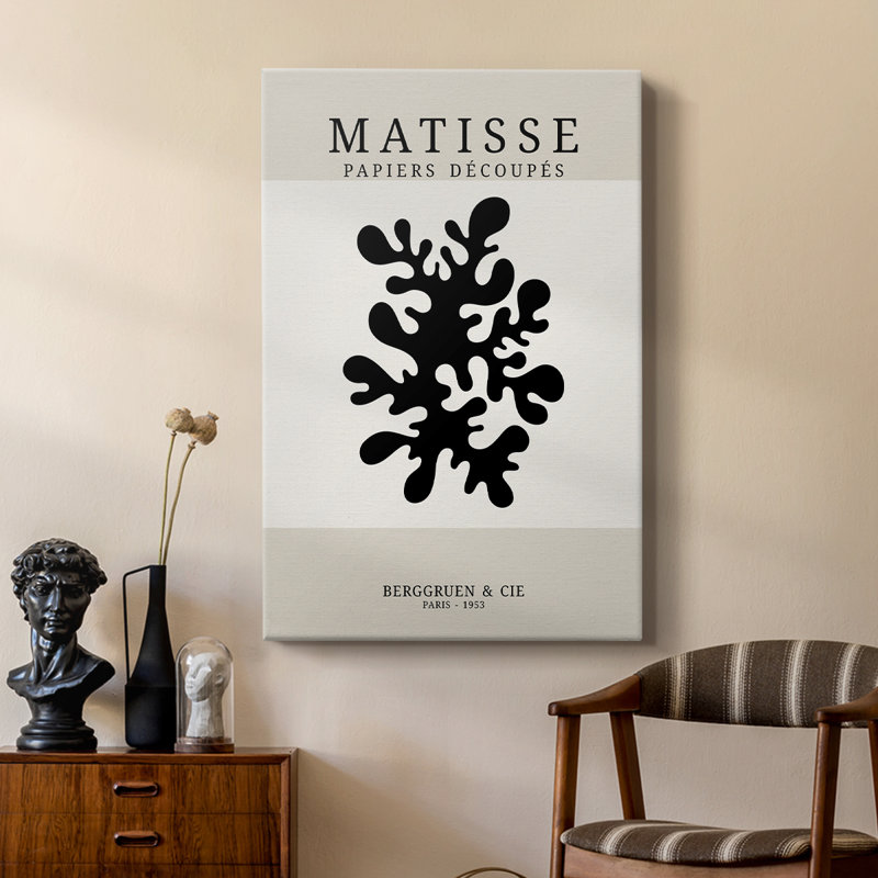 Matisse CDXV, reproduction d'art encadrée sur mesure, galerie Cavas, H 18 po x l 12 po