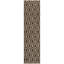 Tapis géométrique en jute / coton tissé à plat à la main Ameriya-777076556
