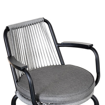 Ensemble de tabourets de bar d'extérieur Jaiden