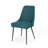 Milin Modern Dining Chairs Set of 2, Iron Legs & Curved Backrest-322545007-332688528