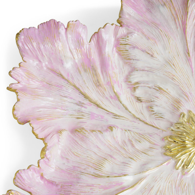Tulip Centerpiece, Gold/Pink