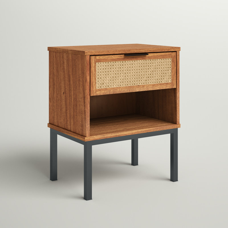 Anya 20'' W Nightstand, Brown