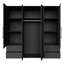 Minija 4 Door Manufactured Wood Wardrobe-2022478513