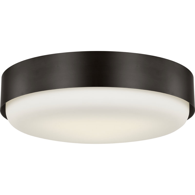Casas 3 - Light LED Flush Mount, Aged Iron, 60