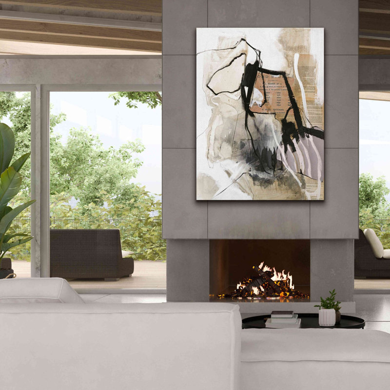 Impression sur toile Persaya par Design Fabrikken, H 54 po x l 40 po x P 1,5 po