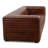 Premium Channel-Stitched Top-Grain Leather Sofa