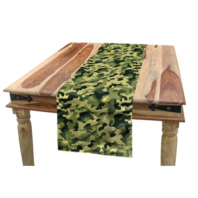 Camouflage Table Runner