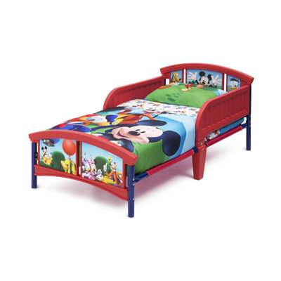 Mickey Mouse Plastic Toddler Bed
