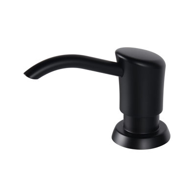Built in Sink Soap Dispenser or Lotion Dispenser for Kitchen Sink Pump Head with 13 Ounce Soap Bottle