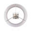 Lampe de table argent antique 23 po Belmar
