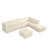 Boneless L Shape Modular Sectional Sofa