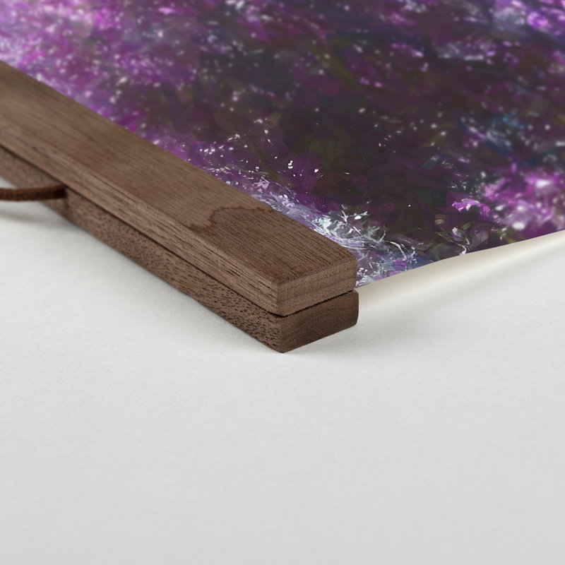 " Purple Bridge " Painting Print