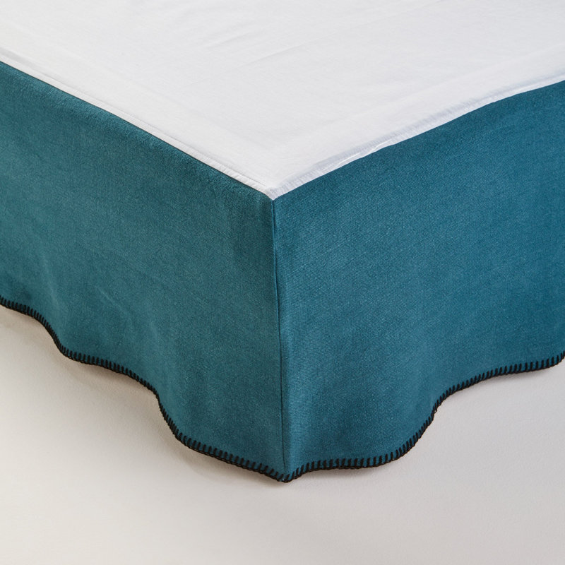 Nino Tailored Wrap Around, Blue, 140cm W x 32cm D