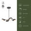 Blanco 4 - Light LED Chandelier-77452232