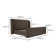 SOPHIA Upholstered Wingback Storage Bed