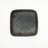 Longpi Pottery Sqaure Platter – 9.5X9.5X1" | Handcrafted Black Clay Serveware