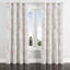 Rideaux de fenêtre Modern - Rideau à carreaux rose et blanc avec œillets - 1 panneau-1782291027-1782291026