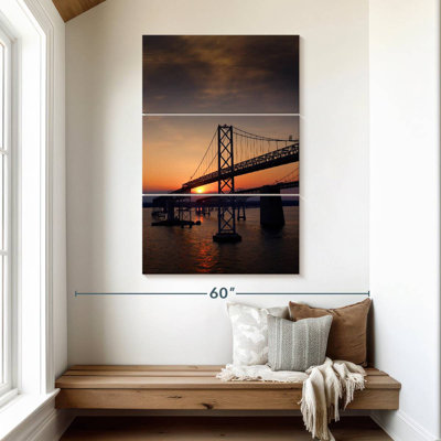 Lilie Chesapeake Bay Bridge Dusk