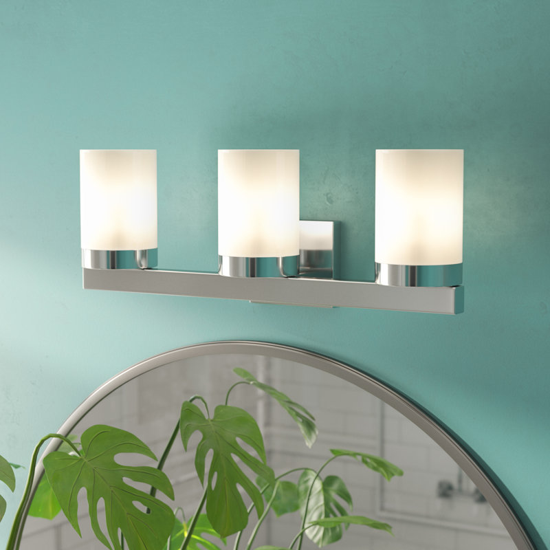 Éclairage pour meuble-lavabo à 3 lumières Bergan