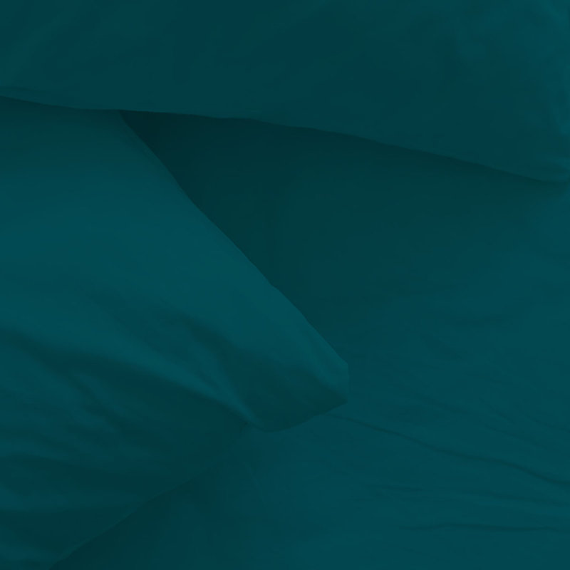 6-Piece Rayon From Bamboo Blend Sheet Set, Full/Double Sheet Set+1 Fitted Sheet+4 Pillowcases, Dark Teal