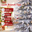 Arbre de Noël cyprès enneigé 6 pi.-127376131