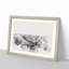 London City Skyline Watercolour - Picture Frame Graphic Art Print-56739038-56739039