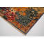 Hand-Knotted High-Quality Red and Blue Area Rug