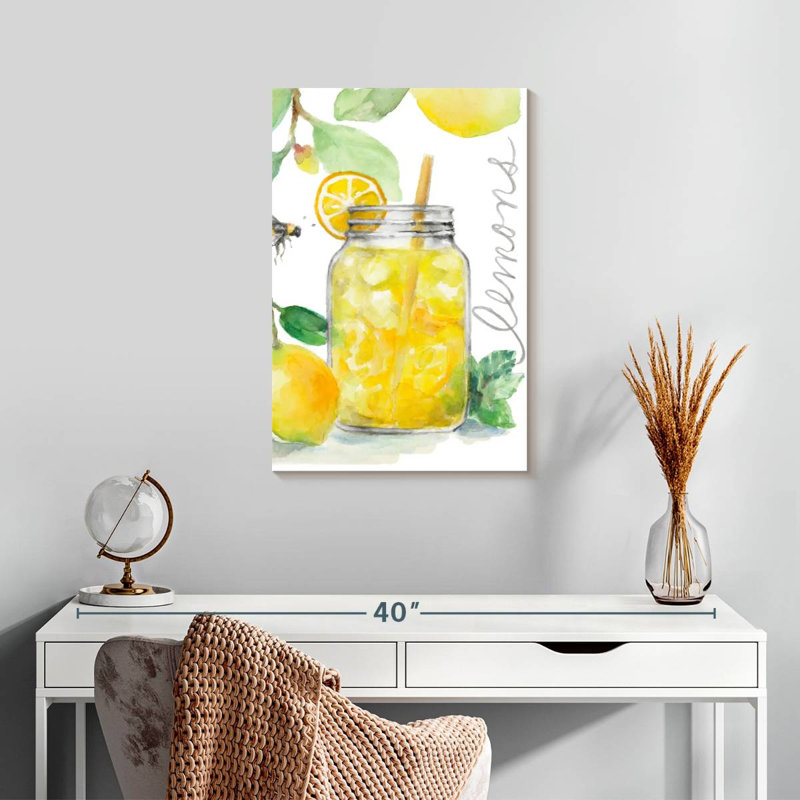 Yarlin Bee-Friend les citrons et la limonade, H 24 po x l 16 po