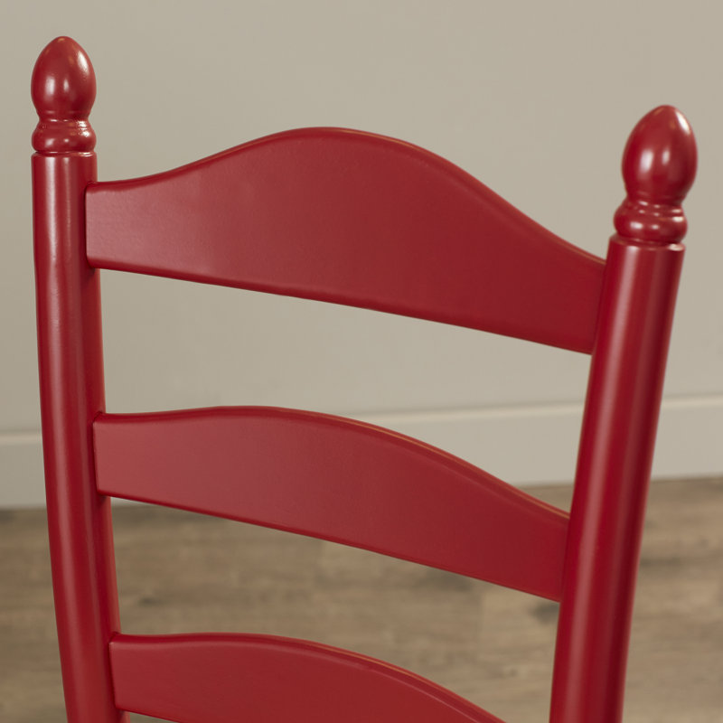 Tabouret de bar et de comptoir Amasya, Rouge, Tabouret de bar (assise de 30 po de hauteur)