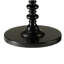 Table d'appoint ronde noire en bois-2038076474