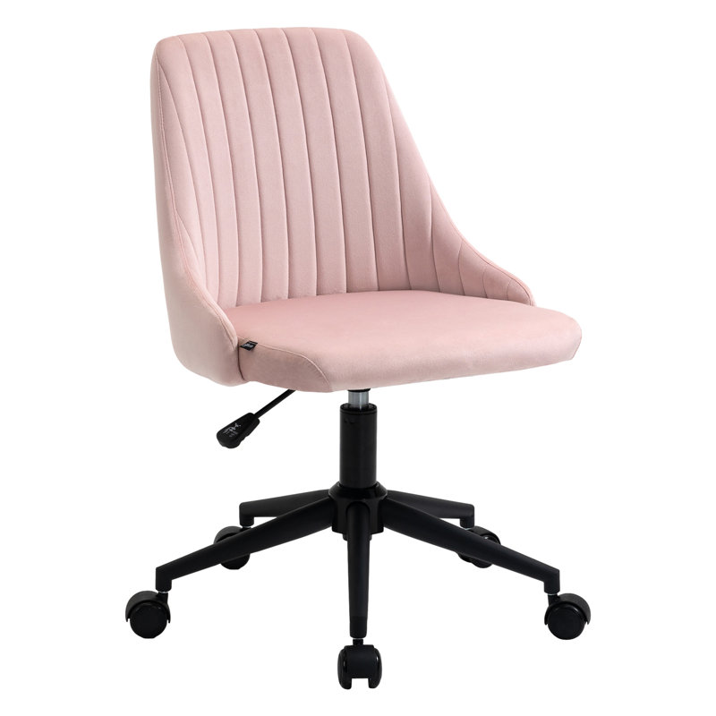Mid-Back Office Chair, Pink