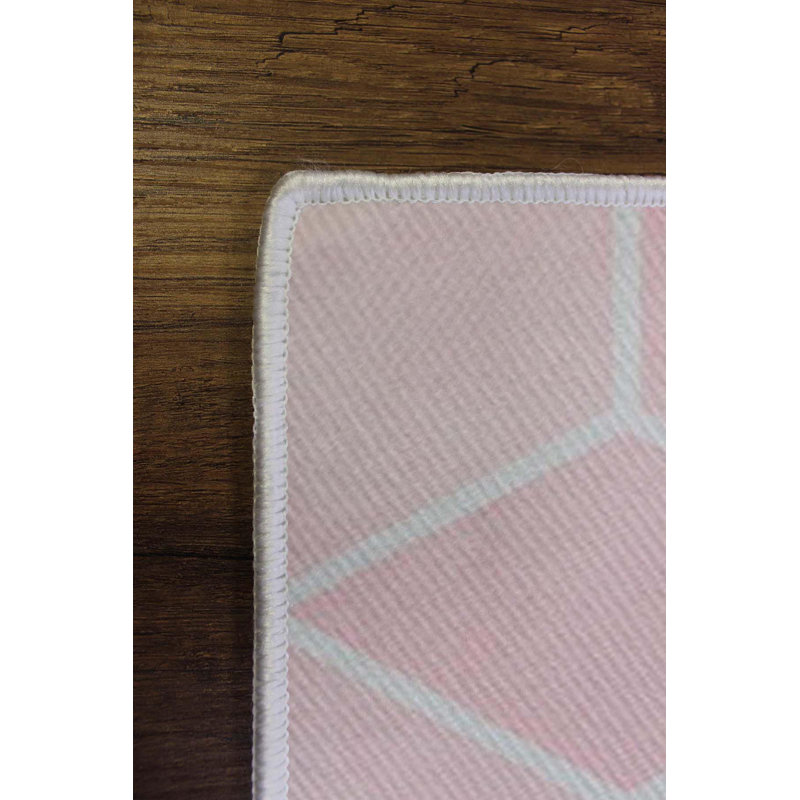 Premium Woven Carpet (23.6 x 39.4 inches), 100% Polyester, Antibacterial, Non-Slip PVC Underside | 8 mm Pile Height, 650 gr/m² | Machine Washable, 3D Digital Printing, Ideal for Home & Office Decor