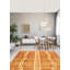 Tapis brun Finest Peshawar Ziegler 8 pi 3 po x 9 pi 1 po