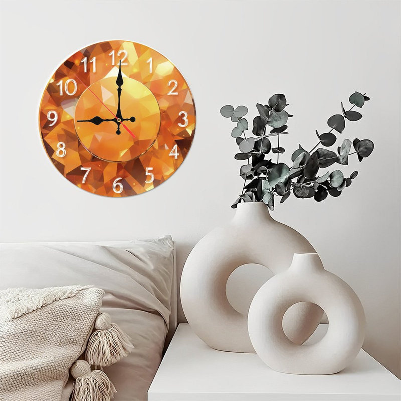 Horloge orange