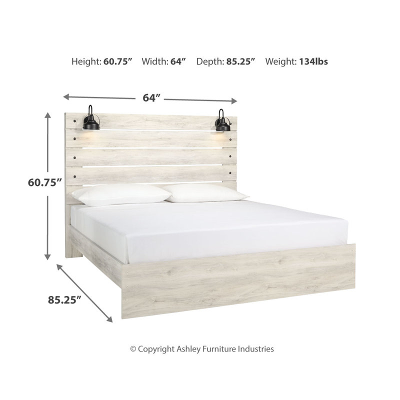 Cambeck Panel Bed, King