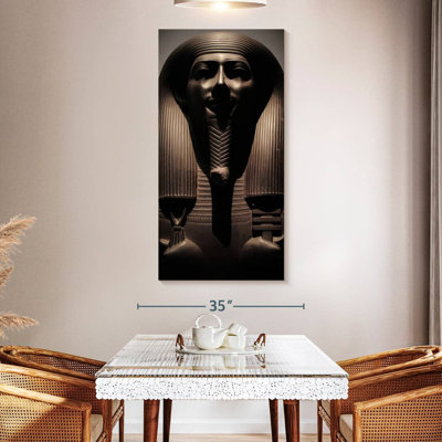 Bronze Pharaoh Statue