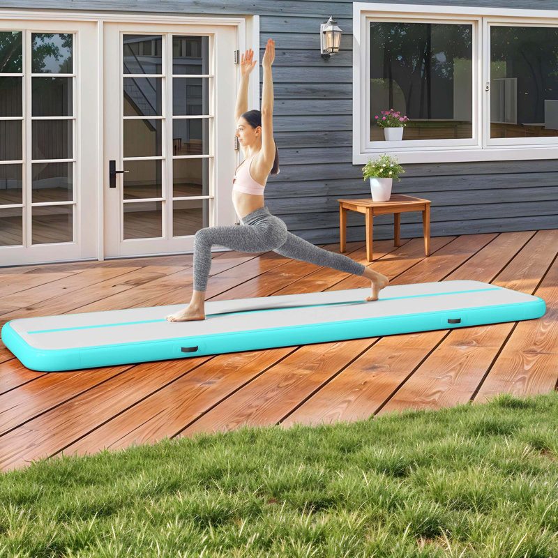 Tapis de gymnastique aérienne, Vert