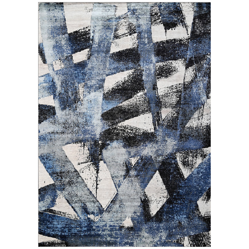 Abstract Area Rug, Rectangle 10' x 14'