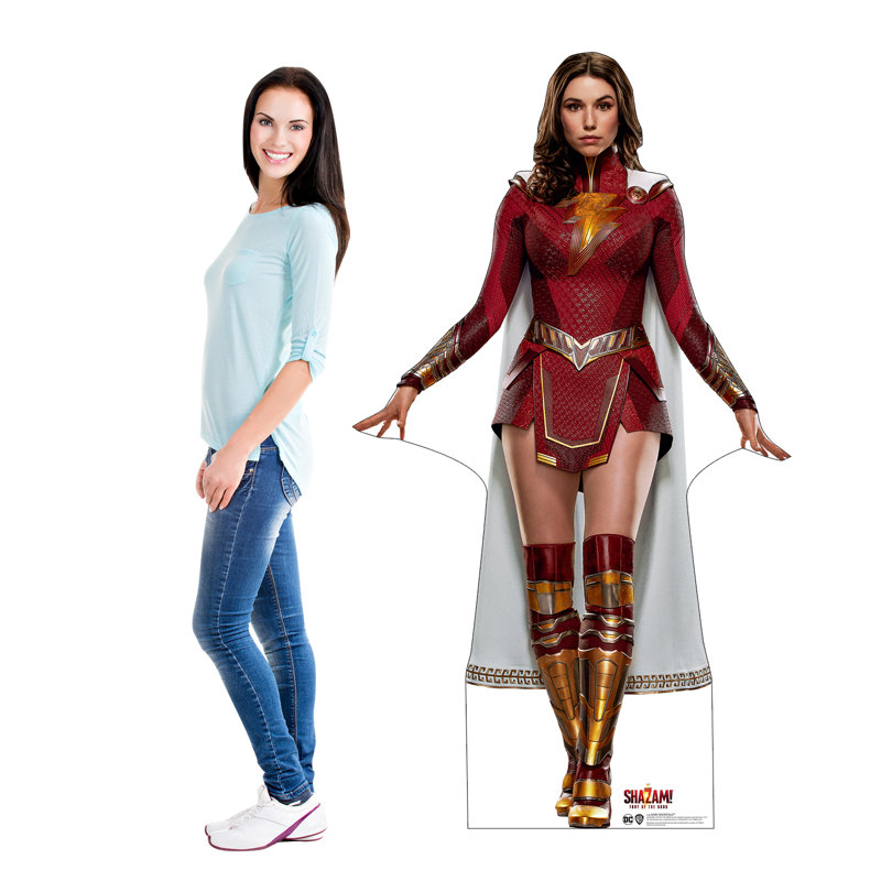 Life-Size Mary Bromfield Shazam Fury of The Gods Cardboard Cutout