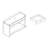Pierce 50'' Glass Top Console Table