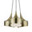 Chassiti 3 - Light Antique Brass Pendant