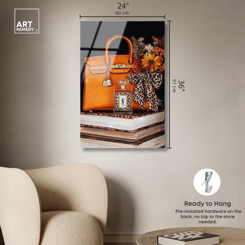 «Leopard Fall Glam» par Art Remedy, H 36 po x l 24 po