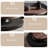 51.18"Retro Minimalist Oval Coffee Table