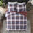 Parkston Red 3M Scotchgard Down Alternative All Season 3-Piece Full/Queen Comforter Set-869301174-947579595