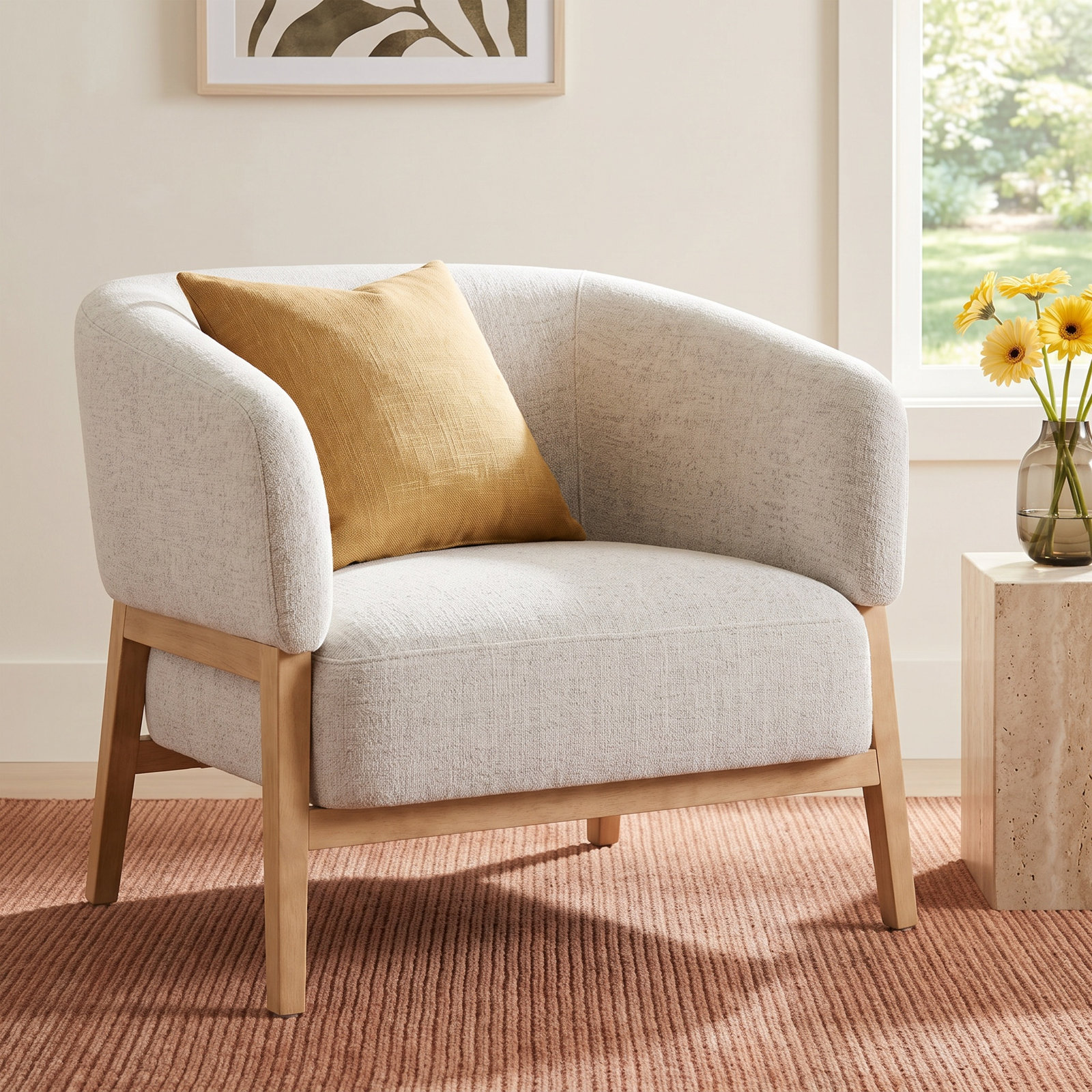 Meraki Accent Chair,  Nathan Wheat