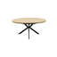 Birt Extendable Metal Base Dining Table